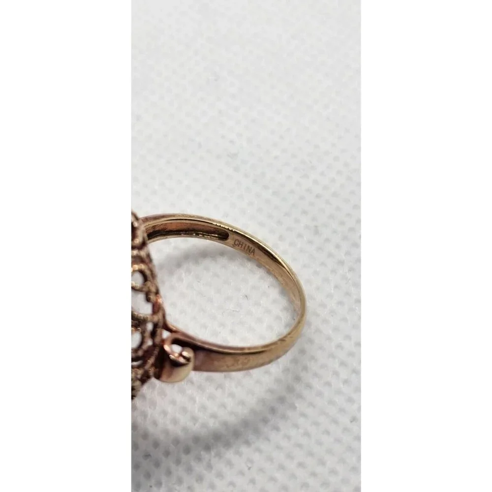 925 STERLING SILVER AMETHYST RING SIZE 7.5